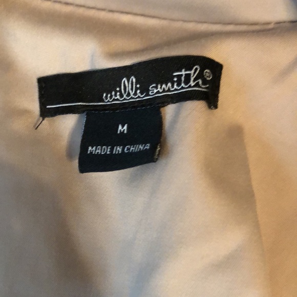 COPY - Tan safari jacket! Willi Smith medium - Picture 6 of 9